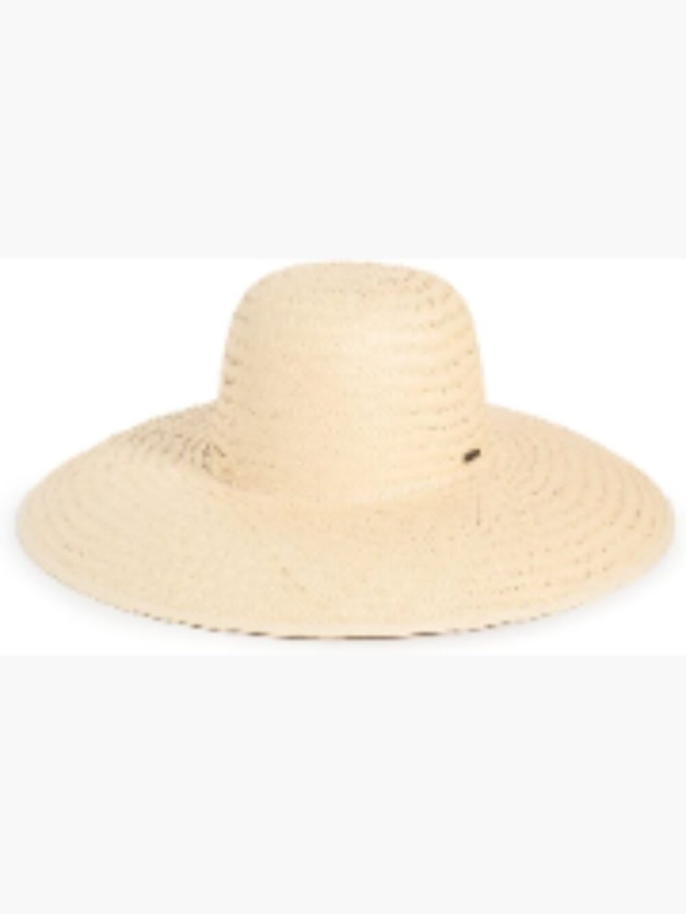 Woven Straw Sun Hat with Wide Brim and UPF 50+